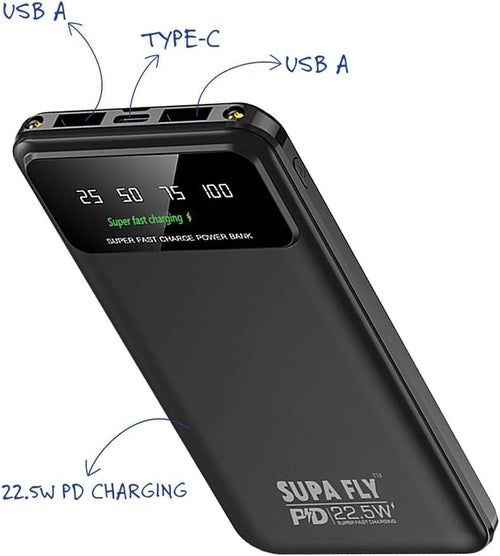 10000mAh power bank fast charge