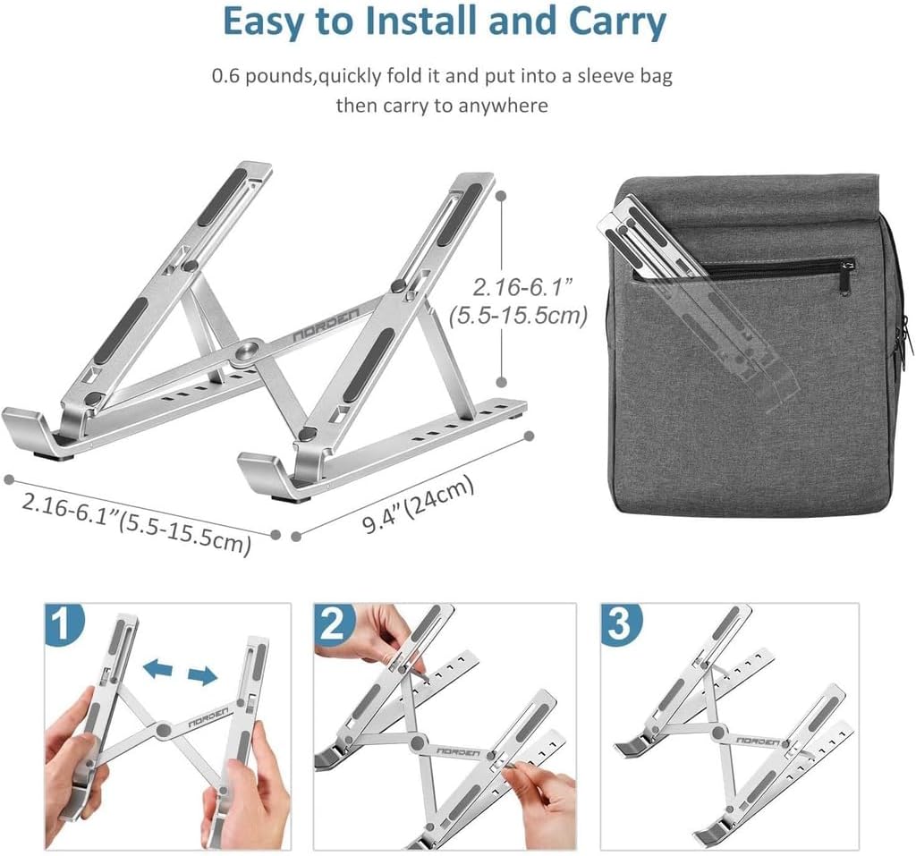 Norden Portable Adjustable Laptop Stand