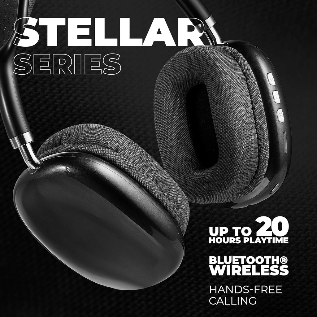 wireless over-ear headphones -Wireless Over-Ear Headphone with Playtim